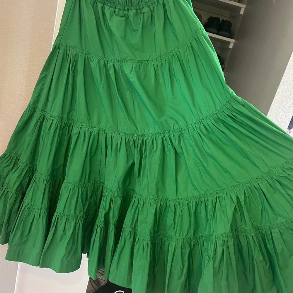 Maeve Tiered Midi Skirt - Picture 4 of 7